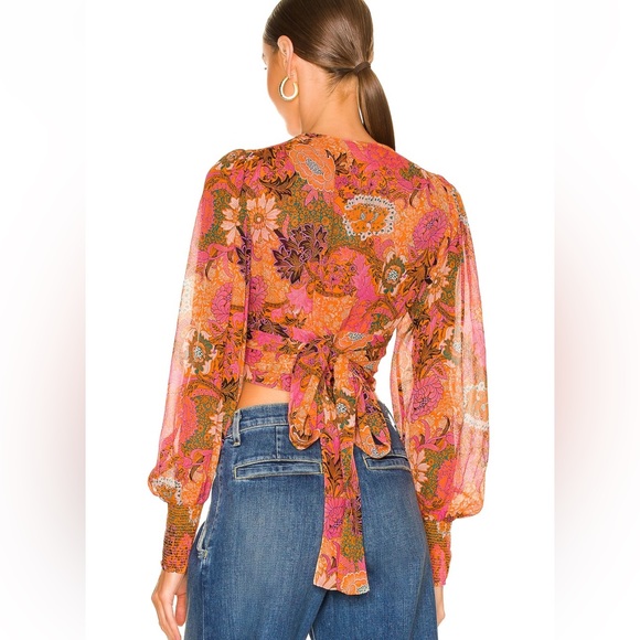 NWT A.L.C. Wrap Top - Picture 3 of 6